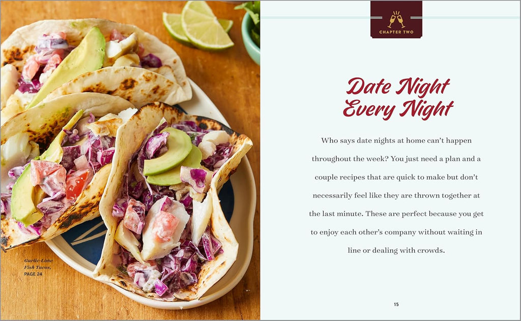 Date Night Cookbook and Activities for Couples: Recipes and Games for a Romantic Night In