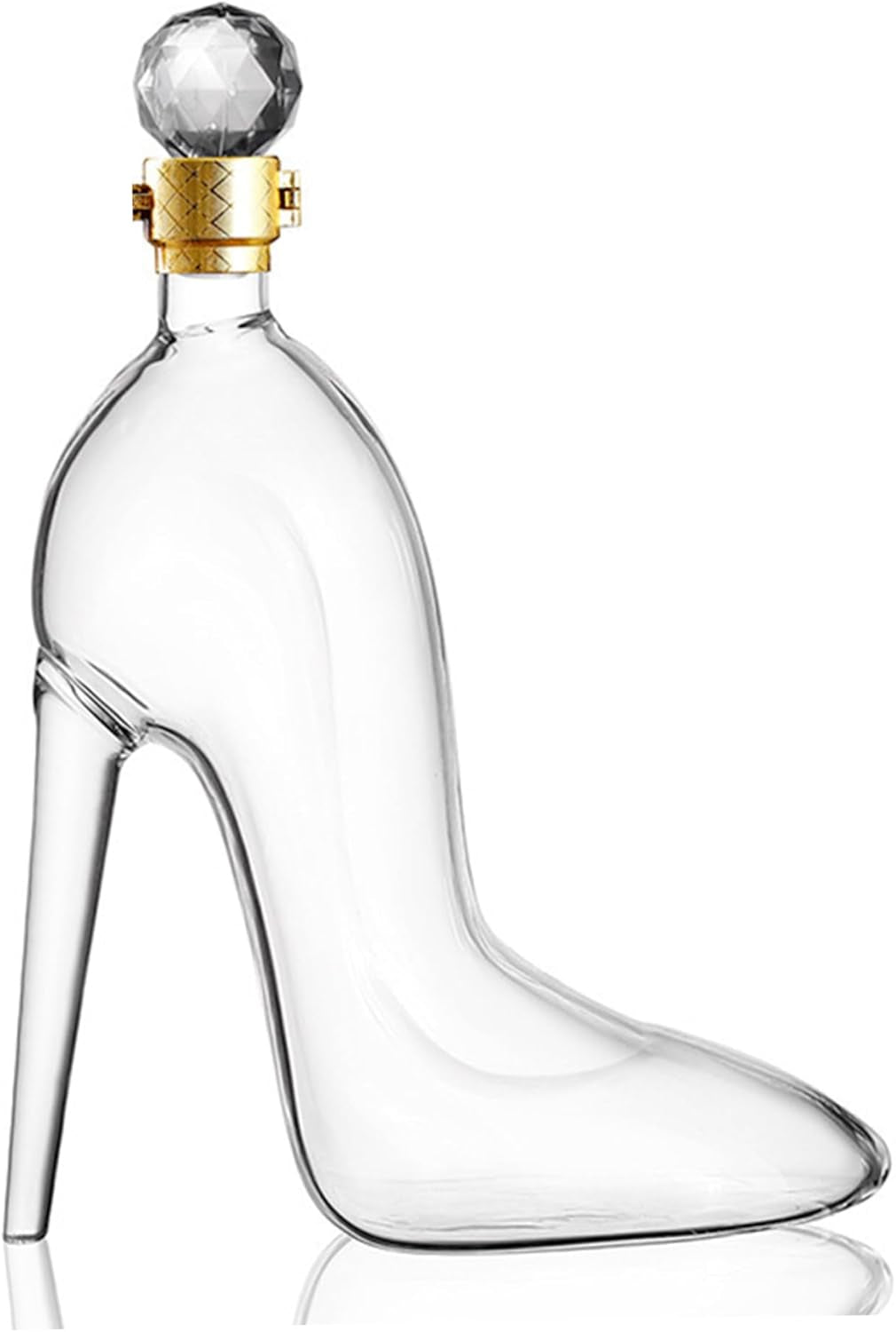 Liquor Decanter, 350Ml Wine Decanter High-Heeled Shoes Shape, Set for Women, High Heel Bottle for Wine