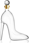 Liquor Decanter, 350Ml Wine Decanter High-Heeled Shoes Shape, Set for Women, High Heel Bottle for Wine
