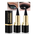 2 Silver Gel Eyeliner Pencils, Long-Lasting Waterproof Black Eye Liner, Natural, Anti-Smudge, Durable Pen, Halloween Makeup