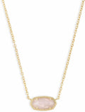 Elisa Pendant Necklace for Women, Fashion Jewelry, 14K Gold-Plated
