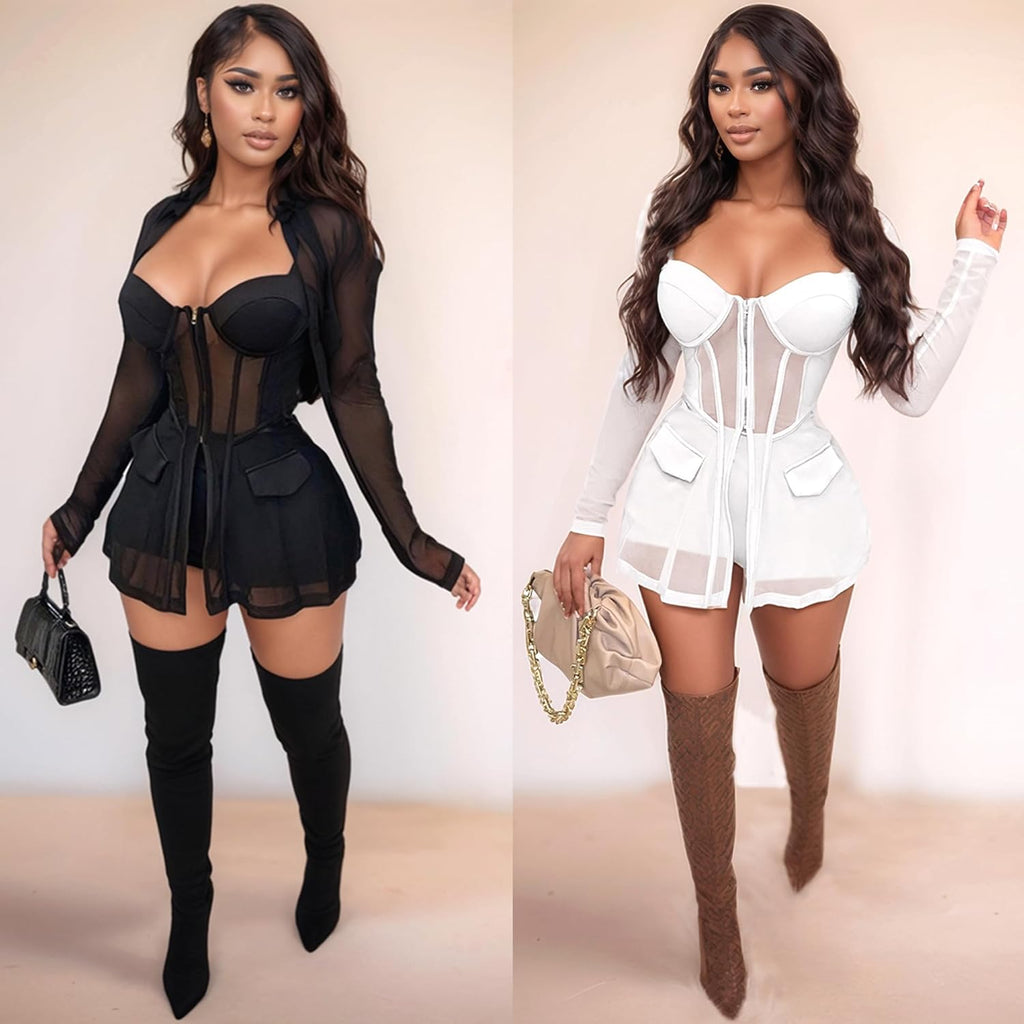 Women Sexy Elegant Bodycon Jumpsuit Going Out Romper Birthday Party Club Night Outfits